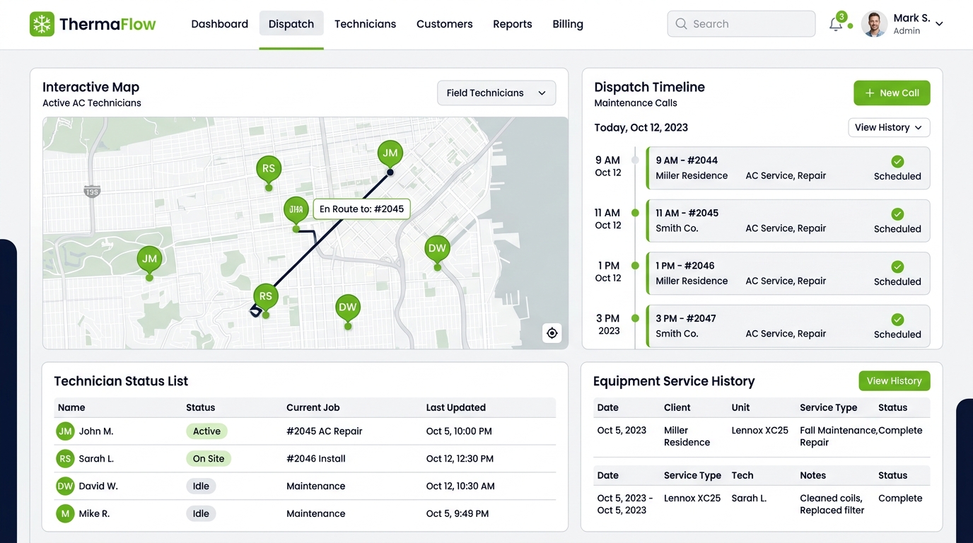 SeppFlow Roofing Project Dashboard